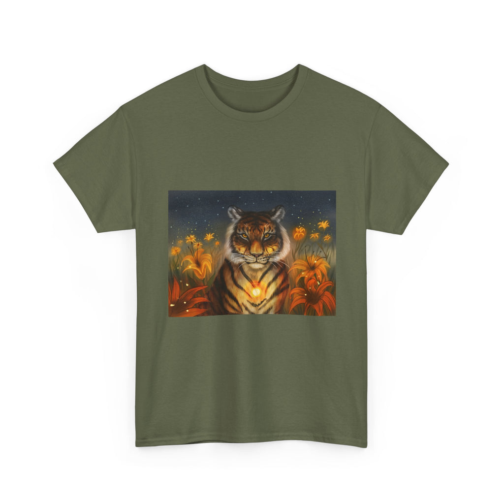 Tiger Lilies heavy Cotton Tee
