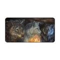 Fire Wolves 16x32 Desk Mat