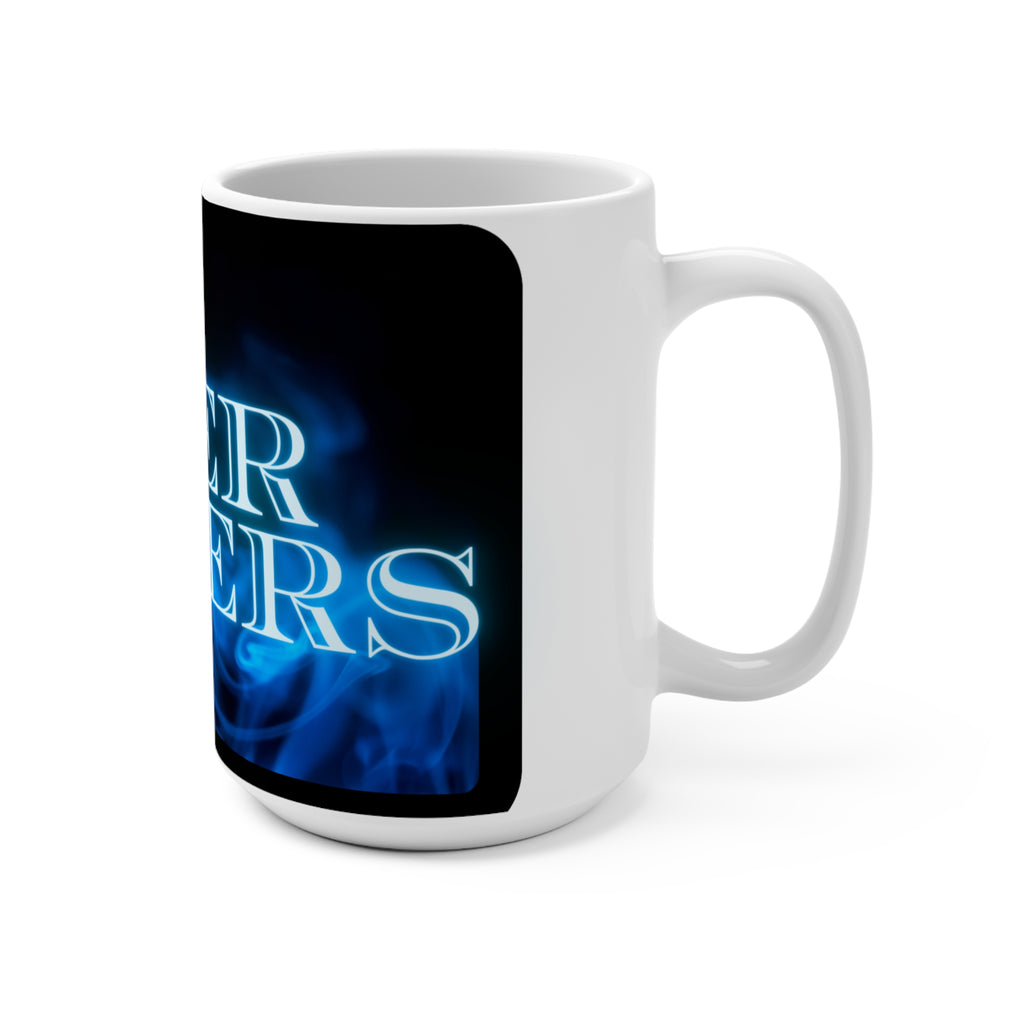 Forever Embers blue flame Mug 15oz