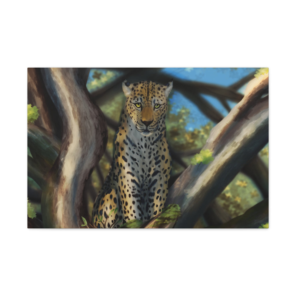 Cheetah Matte Canvas, Stretched, 1.25"