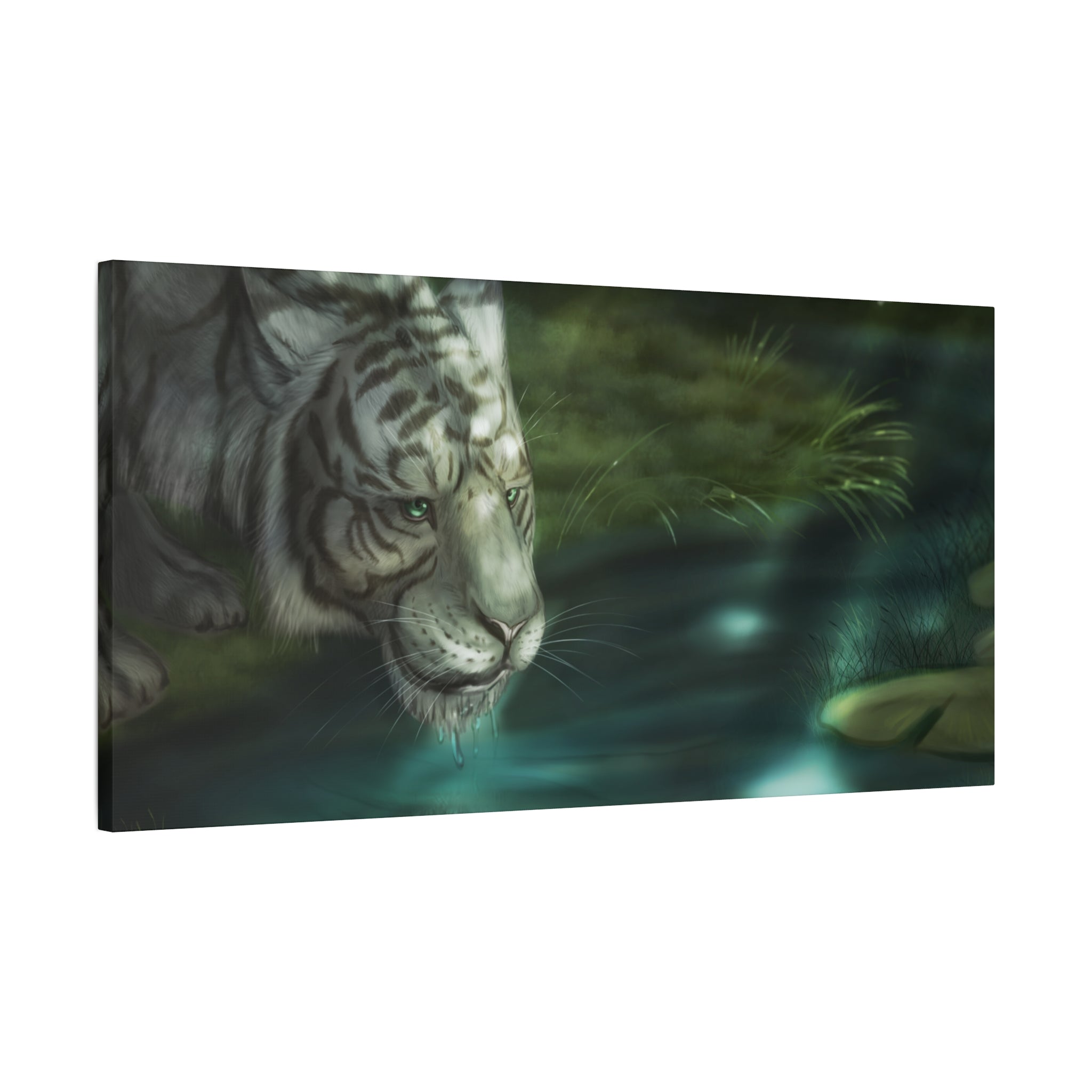 WaterTiger Canvas, Stretched, 1.25"
