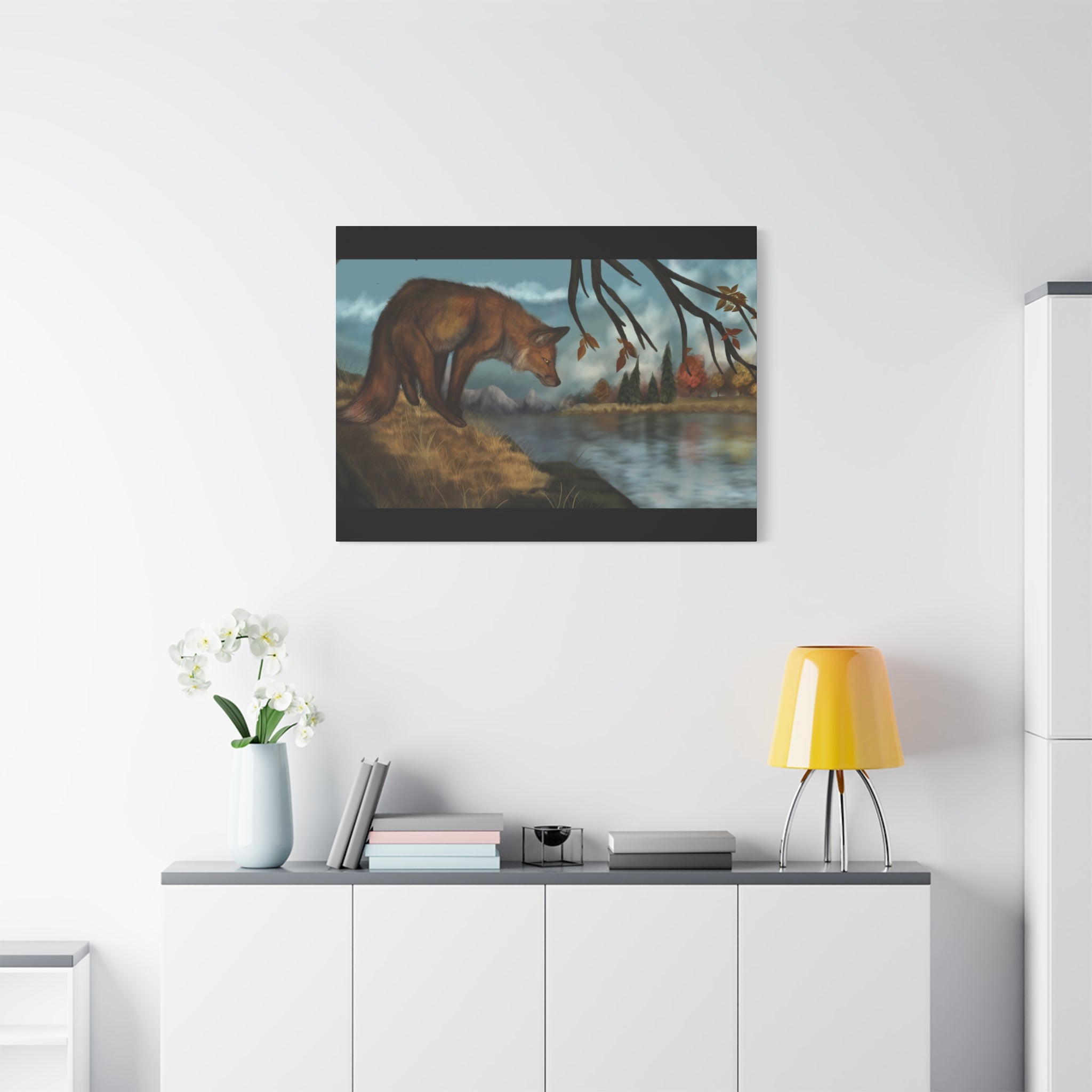 Autumn Fox Canvas, Stretched, 1.25"