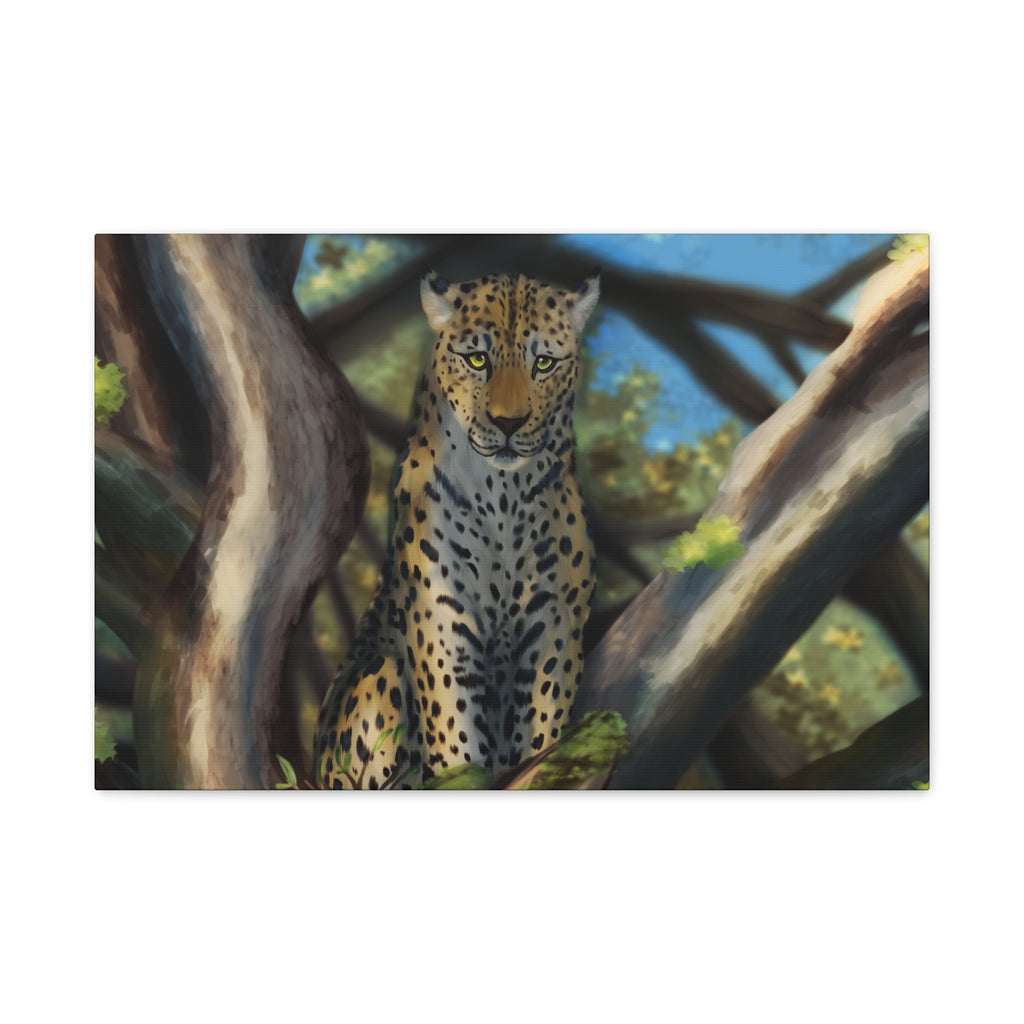 Cheetah Matte Canvas, Stretched, 1.25"