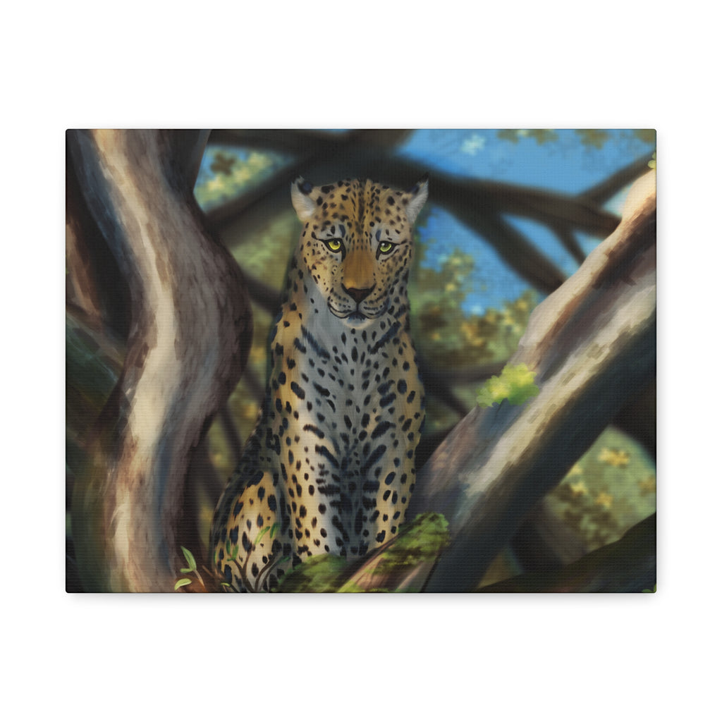 Cheetah Matte Canvas, Stretched, 1.25"