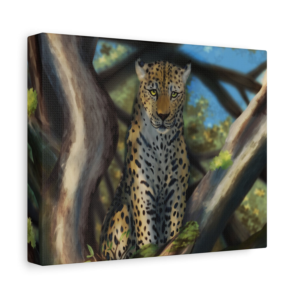 Cheetah Matte Canvas, Stretched, 1.25"
