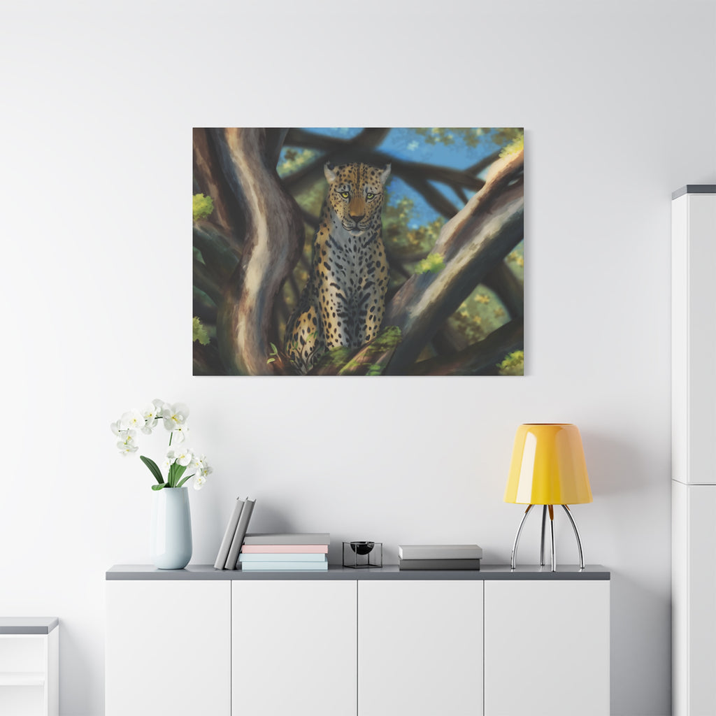 Cheetah Matte Canvas, Stretched, 1.25"
