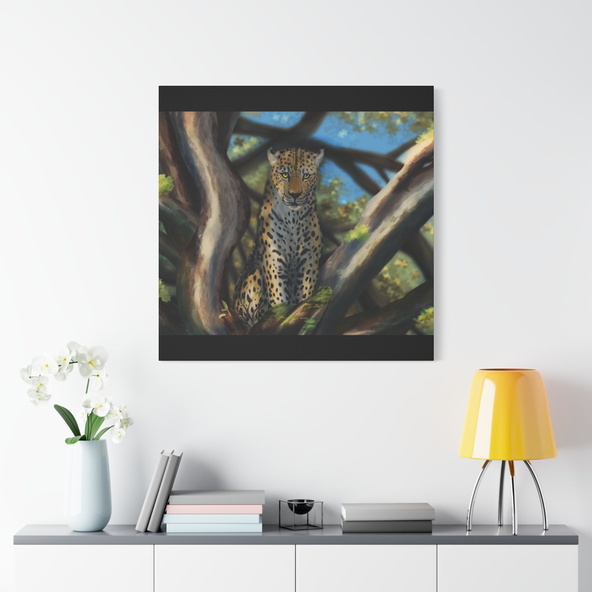 Cheetah Matte Canvas, Stretched, 1.25"