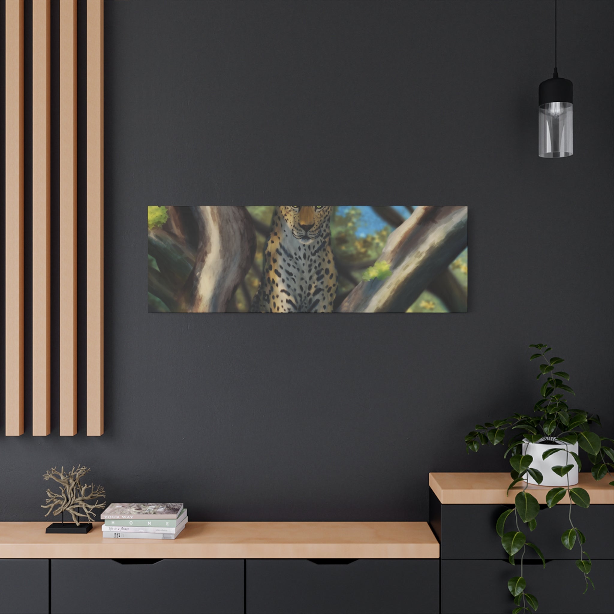 Cheetah Matte Canvas, Stretched, 1.25"
