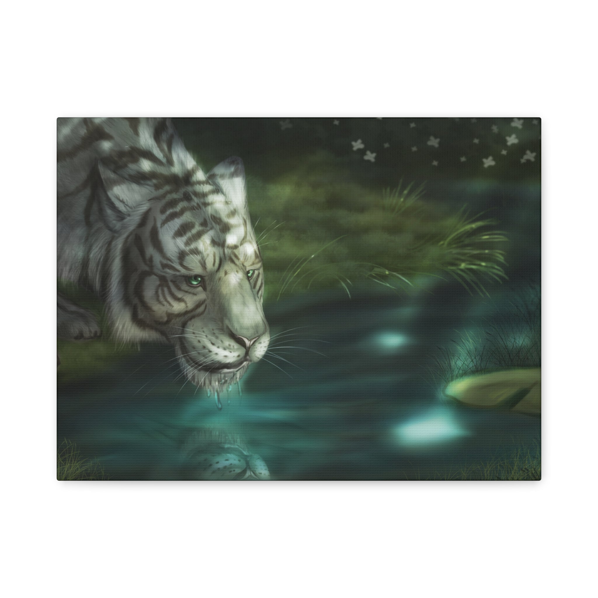 WaterTiger Canvas, Stretched, 1.25"