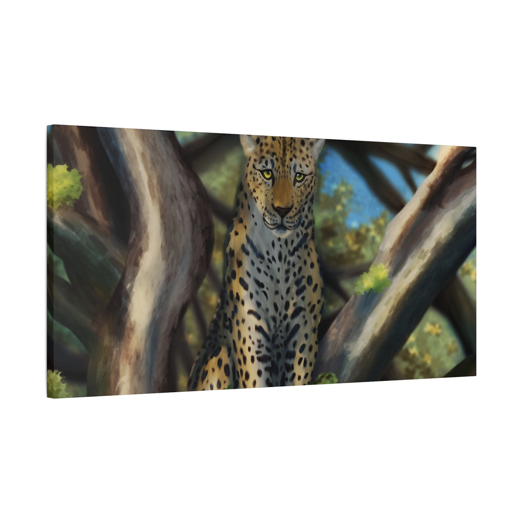 Cheetah Matte Canvas, Stretched, 1.25"