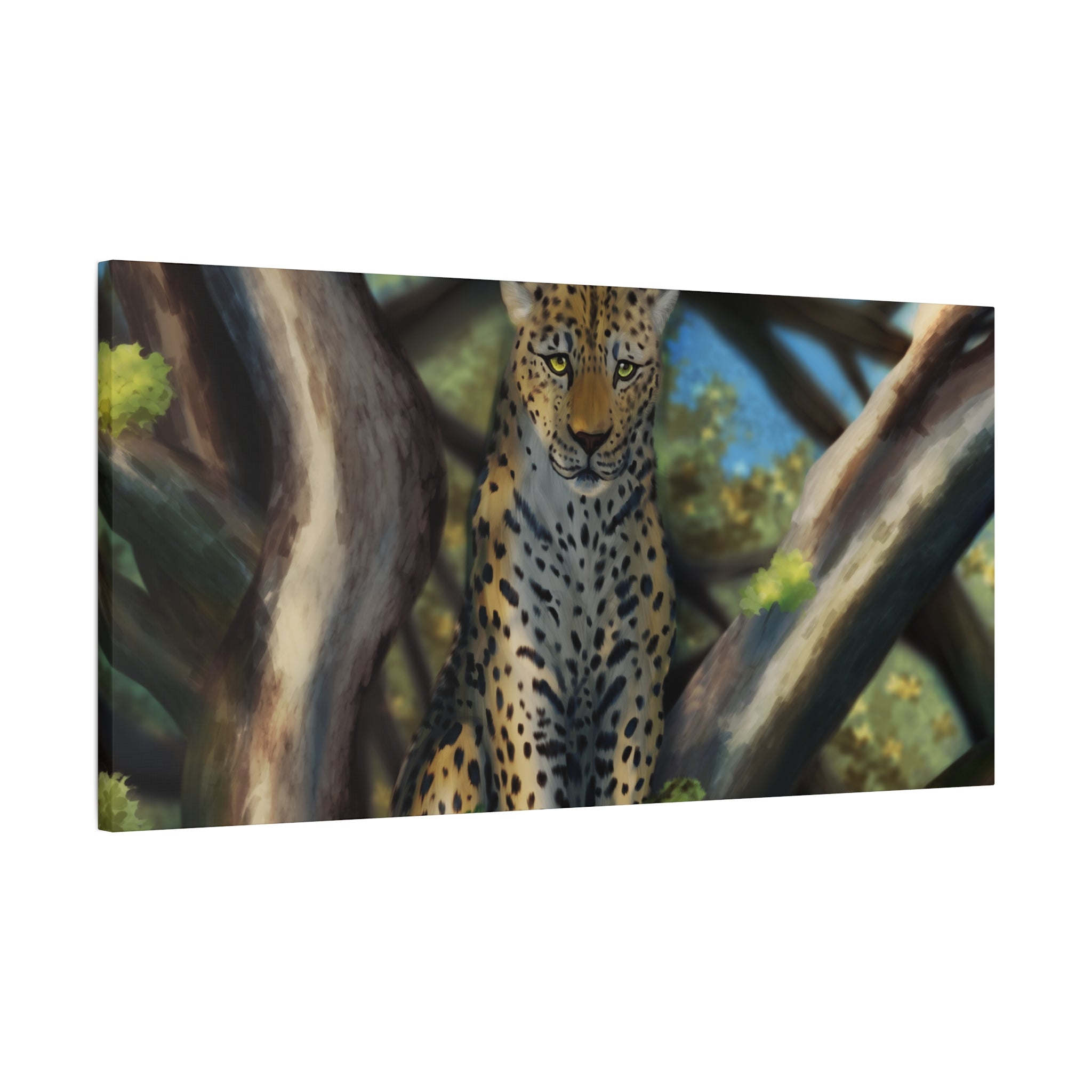 Cheetah Matte Canvas, Stretched, 1.25"