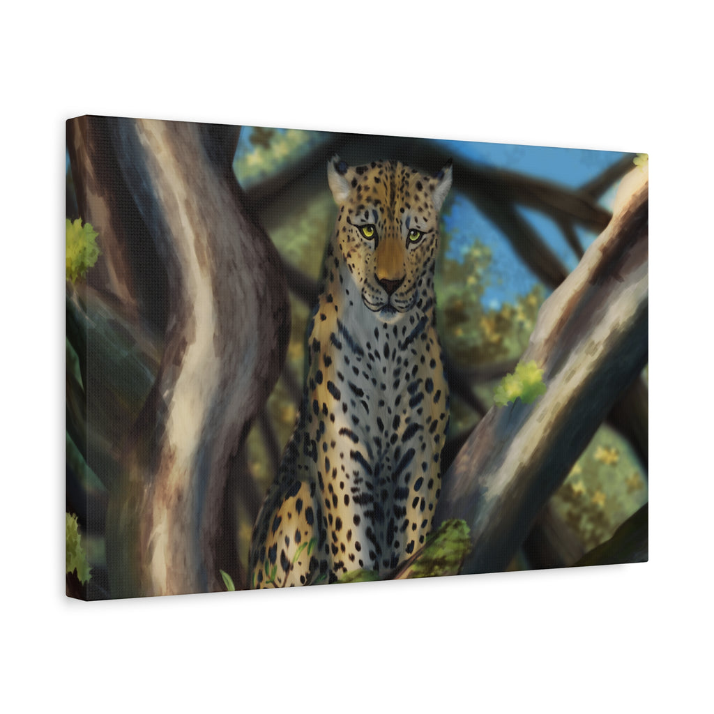Cheetah Matte Canvas, Stretched, 1.25"
