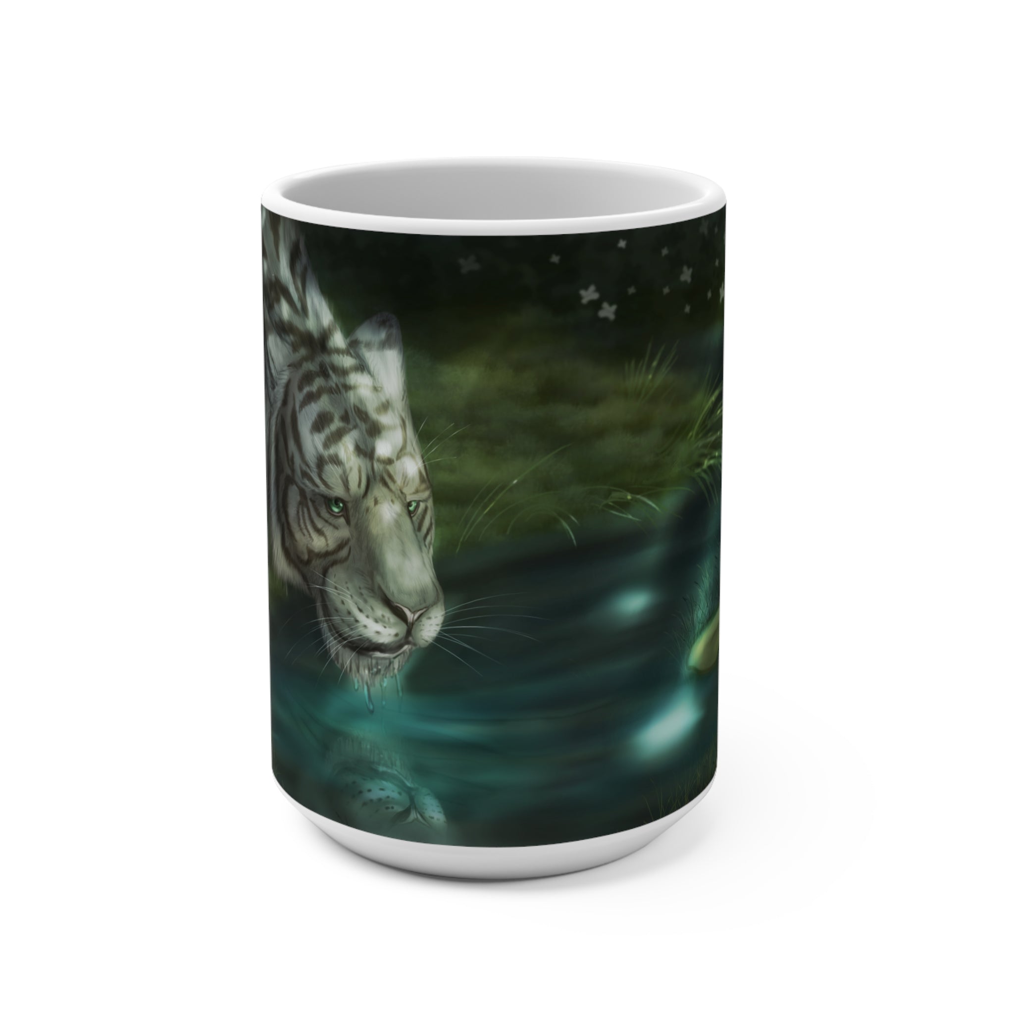 Tiger reflection mug 15oz