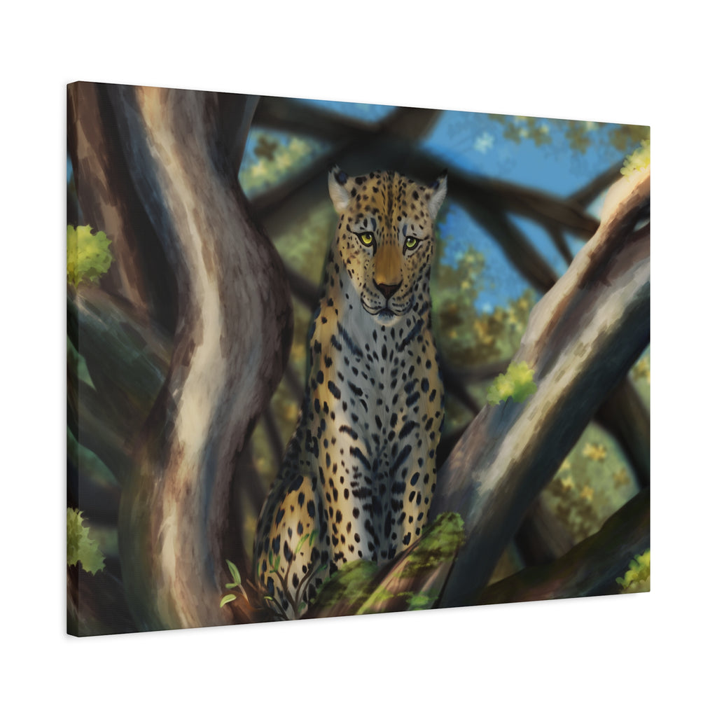 Cheetah Matte Canvas, Stretched, 1.25"