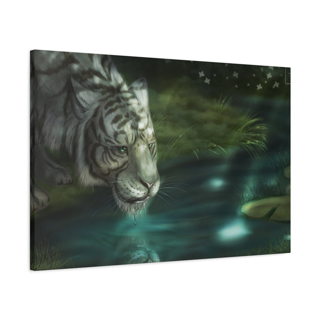 WaterTiger Canvas, Stretched, 1.25"