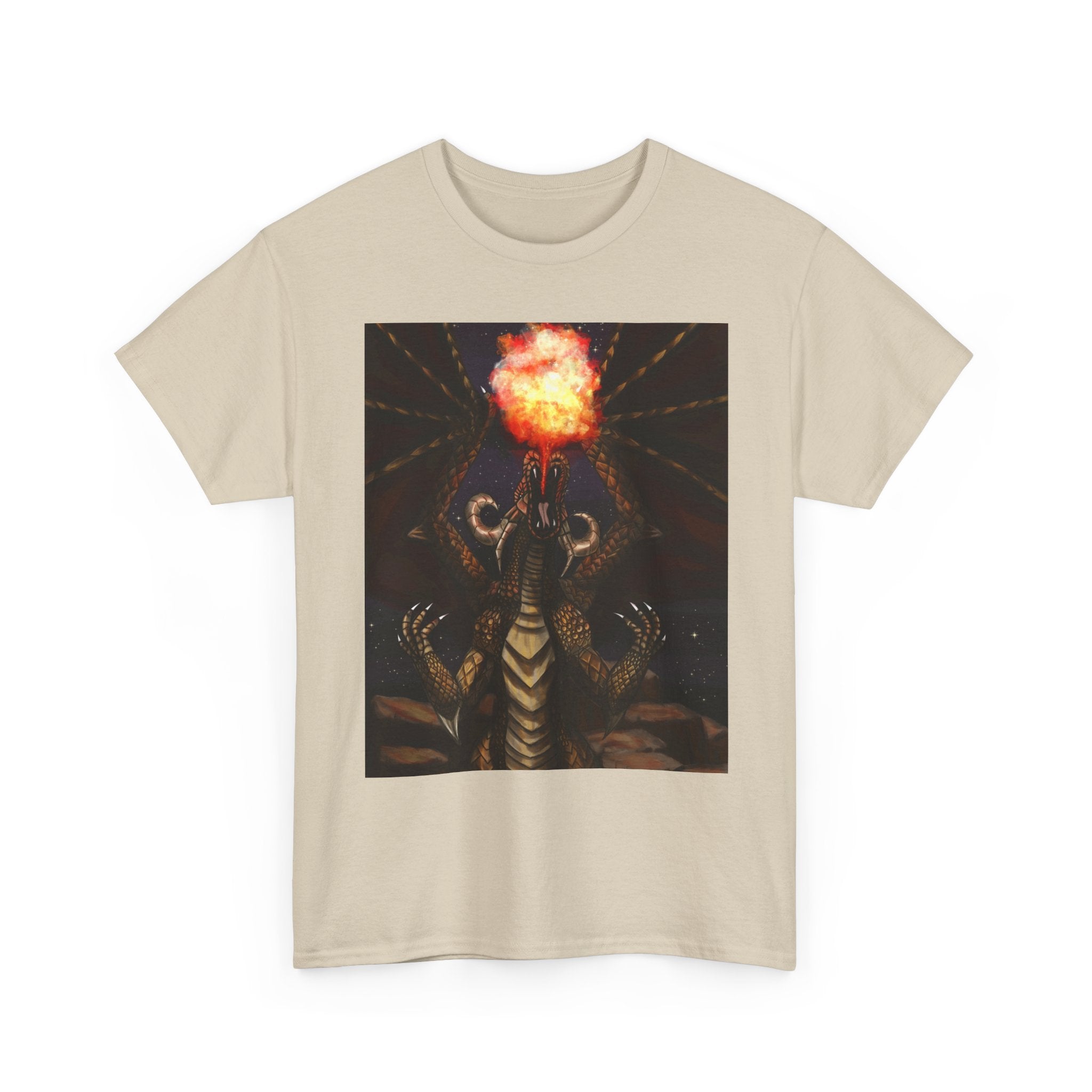 Earth Dragon heavy Cotton Tee