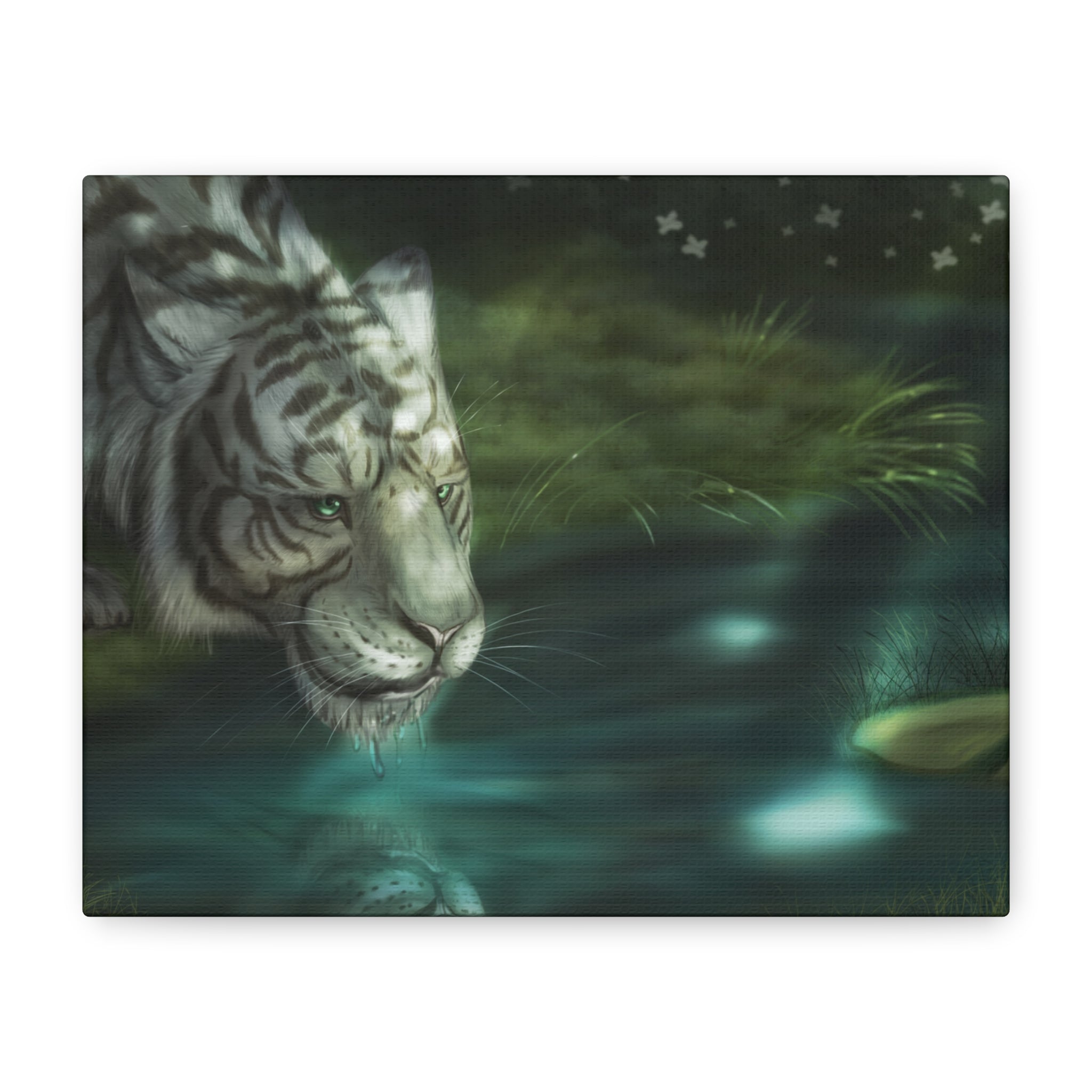 WaterTiger Canvas, Stretched, 1.25"