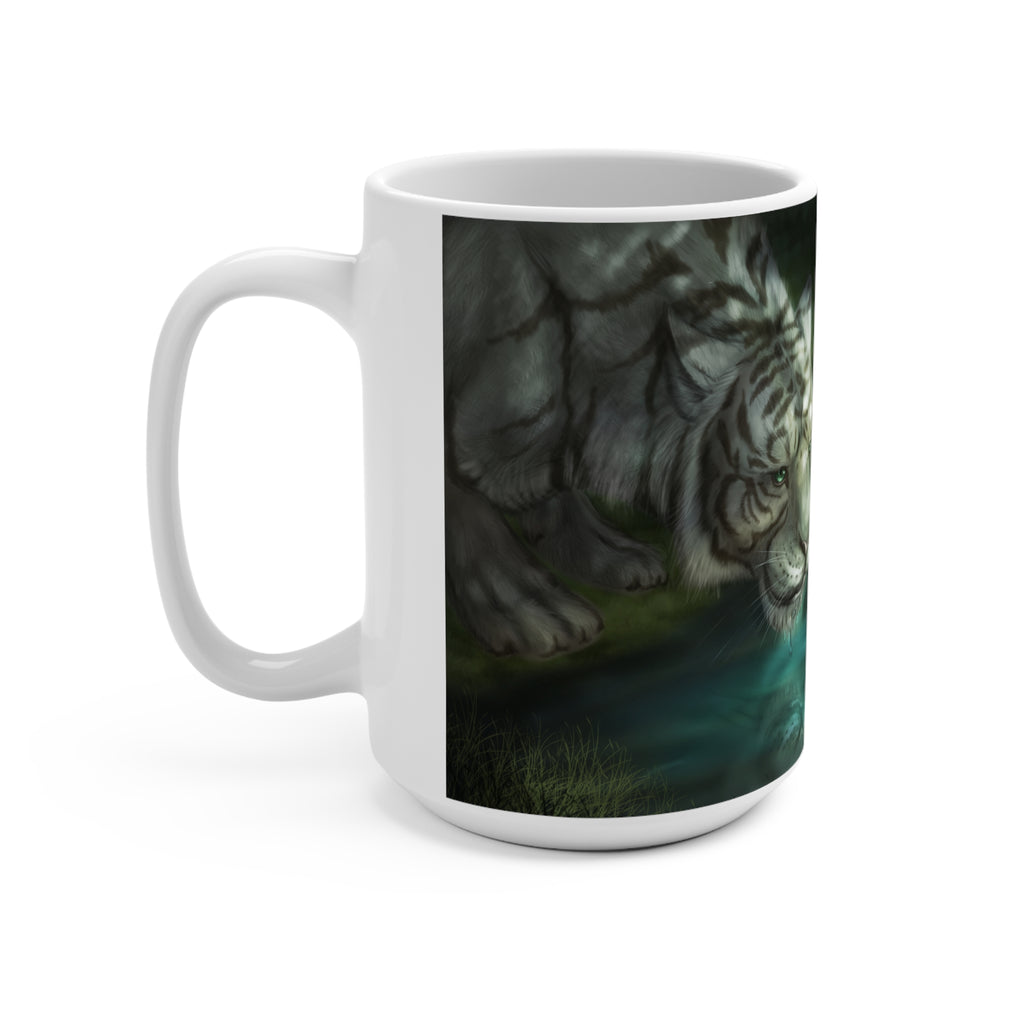 Tiger reflection mug 15oz