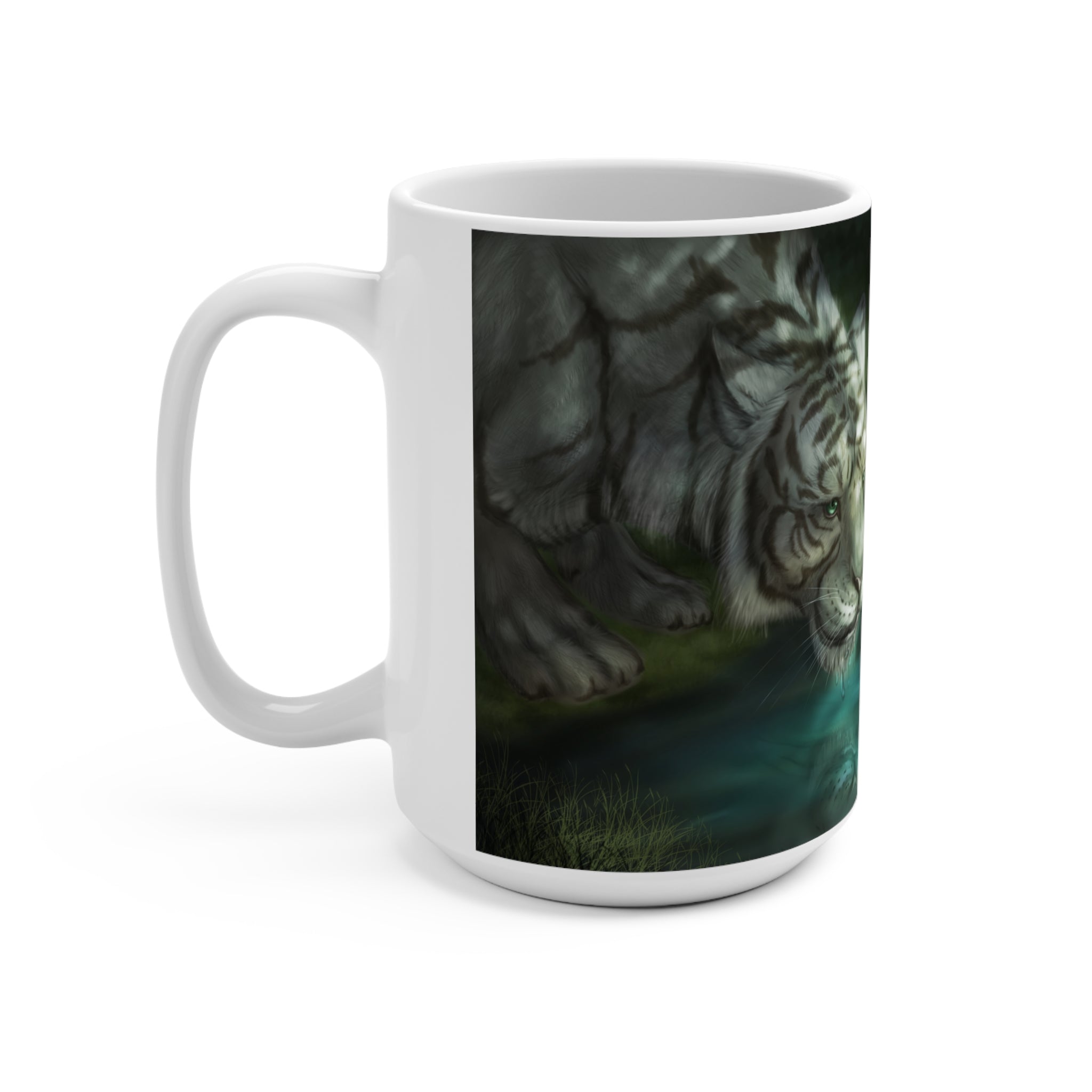 Tiger reflection mug 15oz
