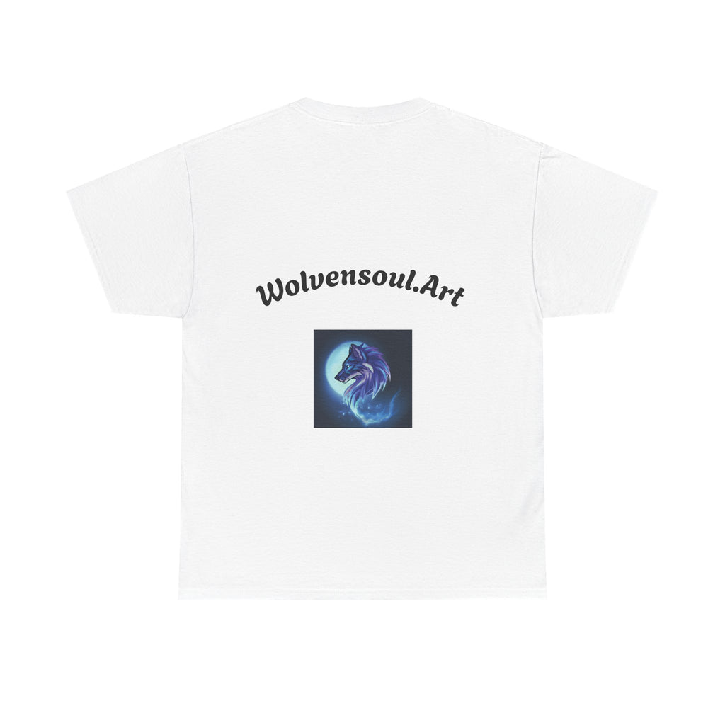 Stained Glass Phoenix Heavy Cotton Tee