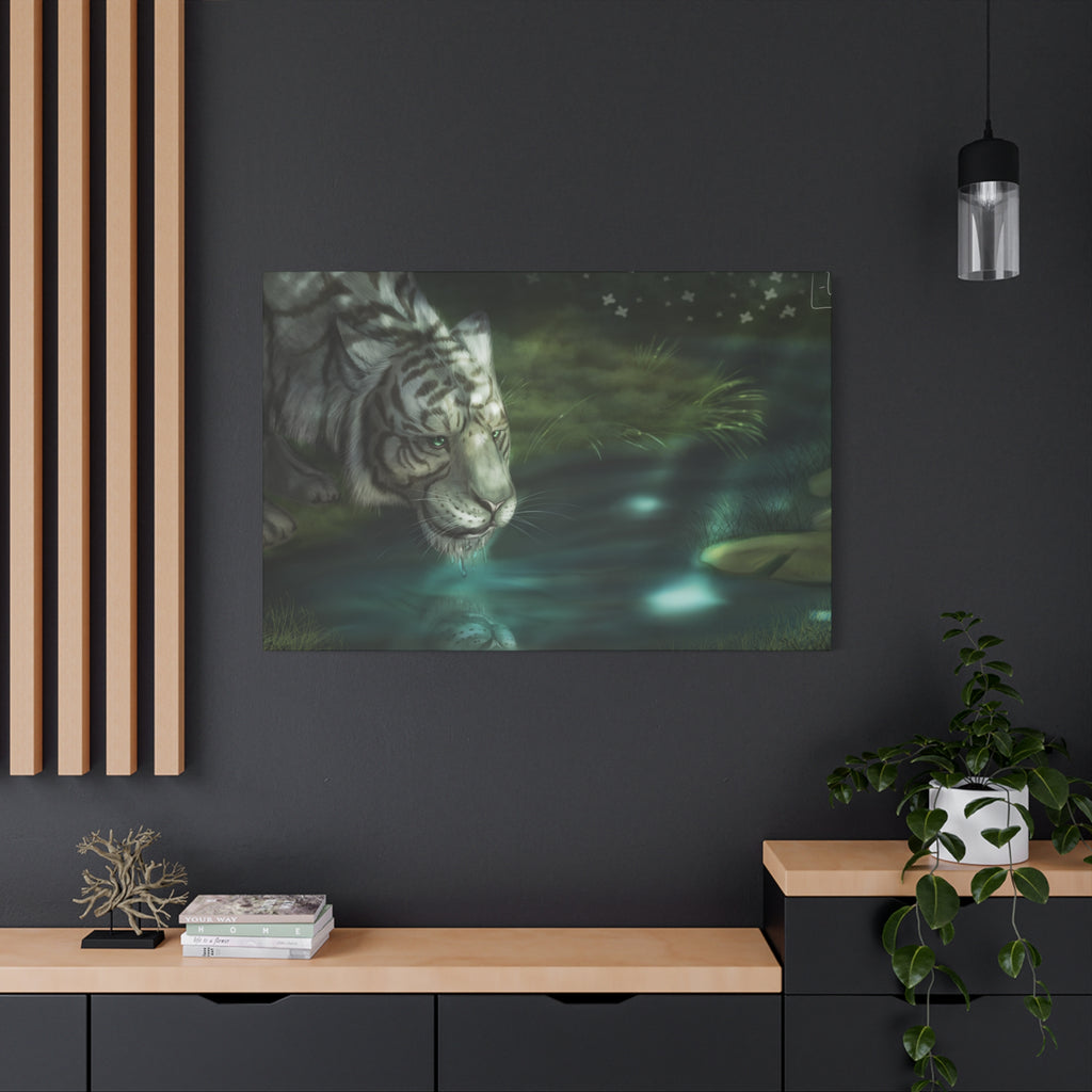 WaterTiger Canvas, Stretched, 1.25"