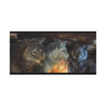 Fire Wolves Matte Canvas, Stretched, 1.25"