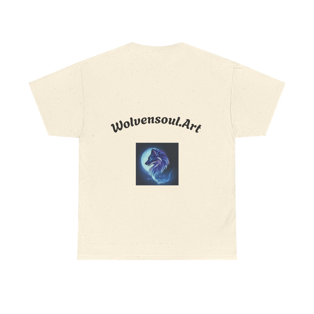 Stained Glass Phoenix Heavy Cotton Tee
