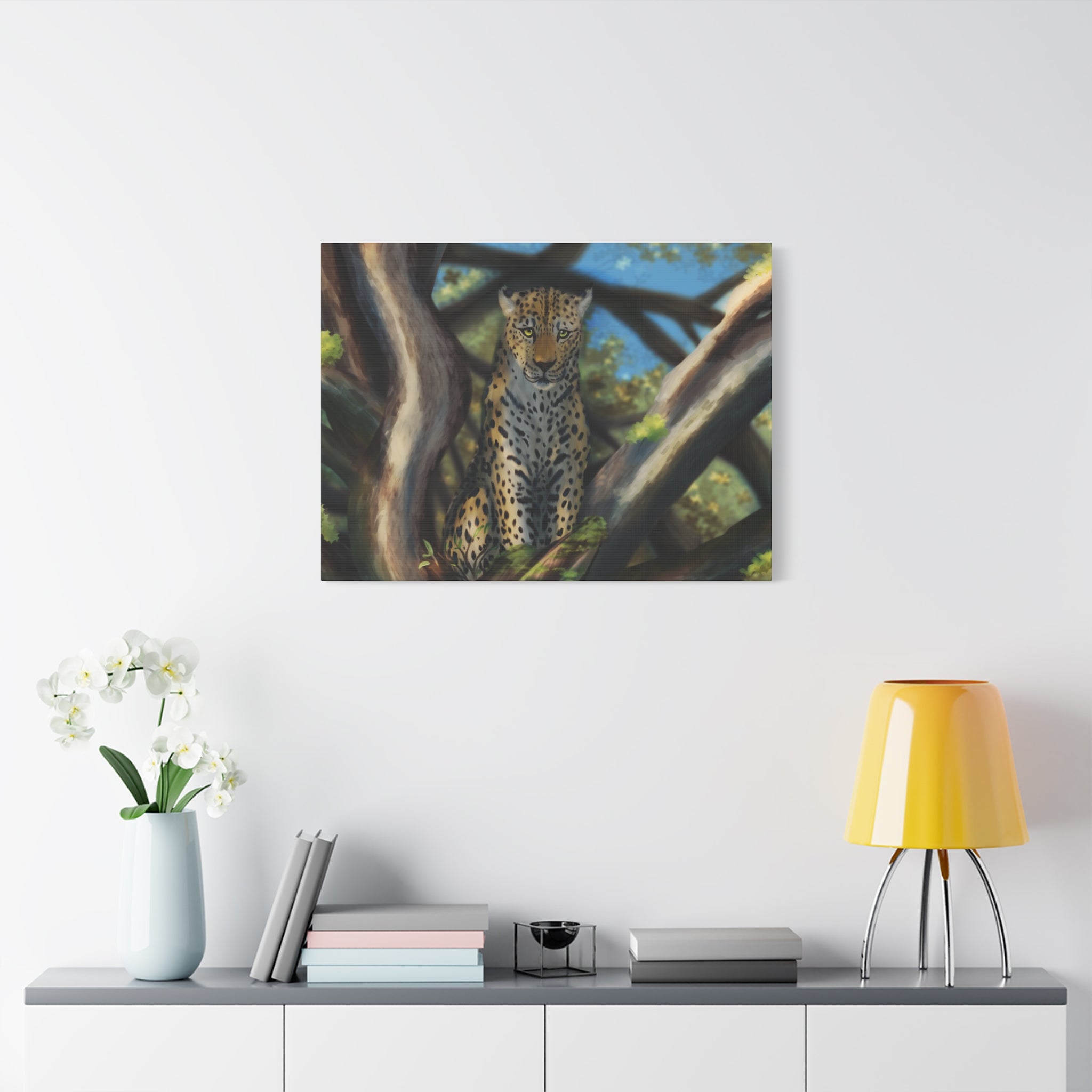 Cheetah Matte Canvas, Stretched, 1.25"
