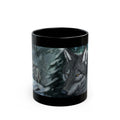 Winter Wolves black Mug  (15oz)