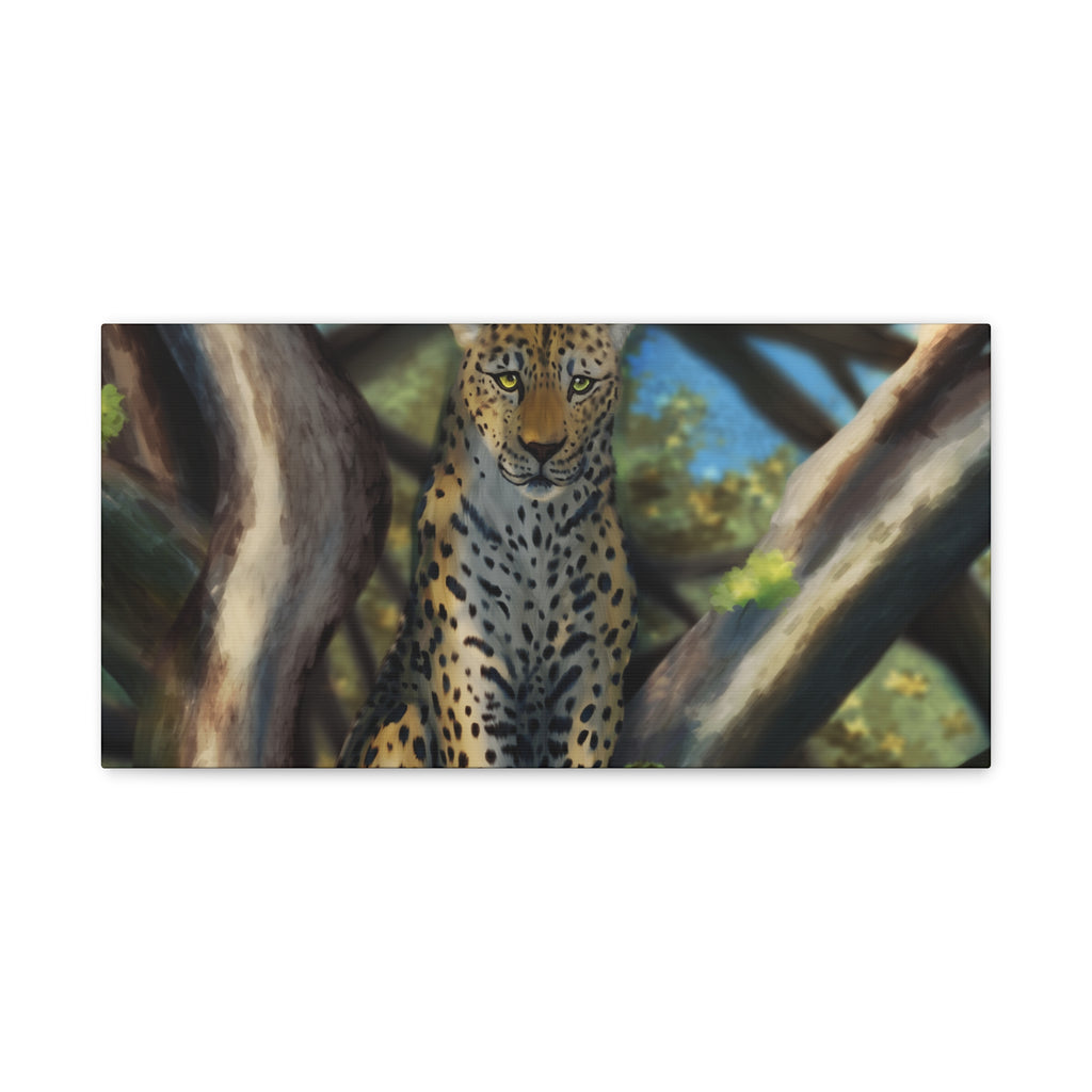 Cheetah Matte Canvas, Stretched, 1.25"