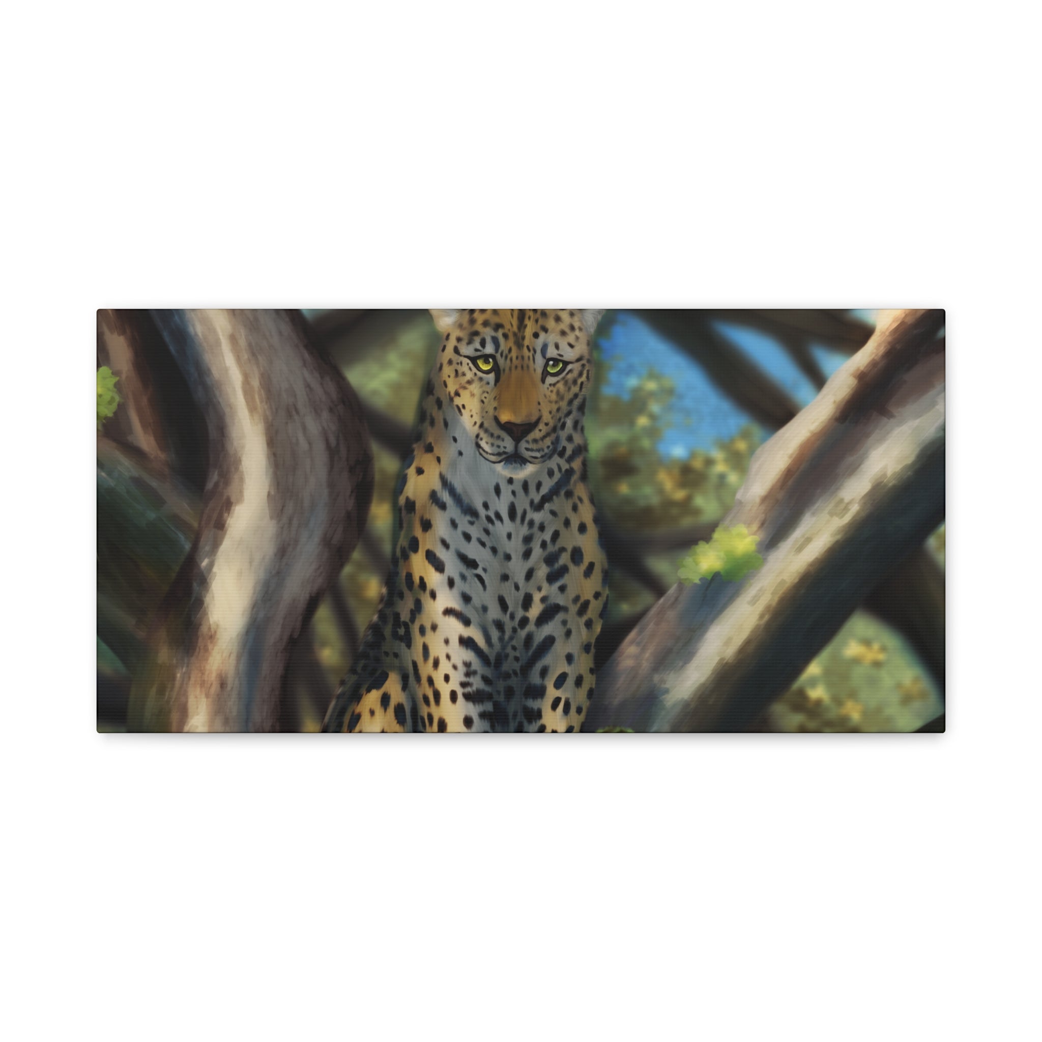Cheetah Matte Canvas, Stretched, 1.25"