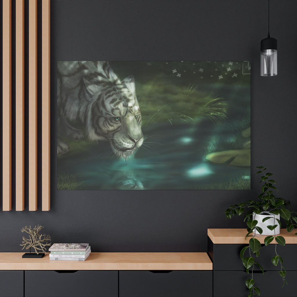 WaterTiger Canvas, Stretched, 1.25"