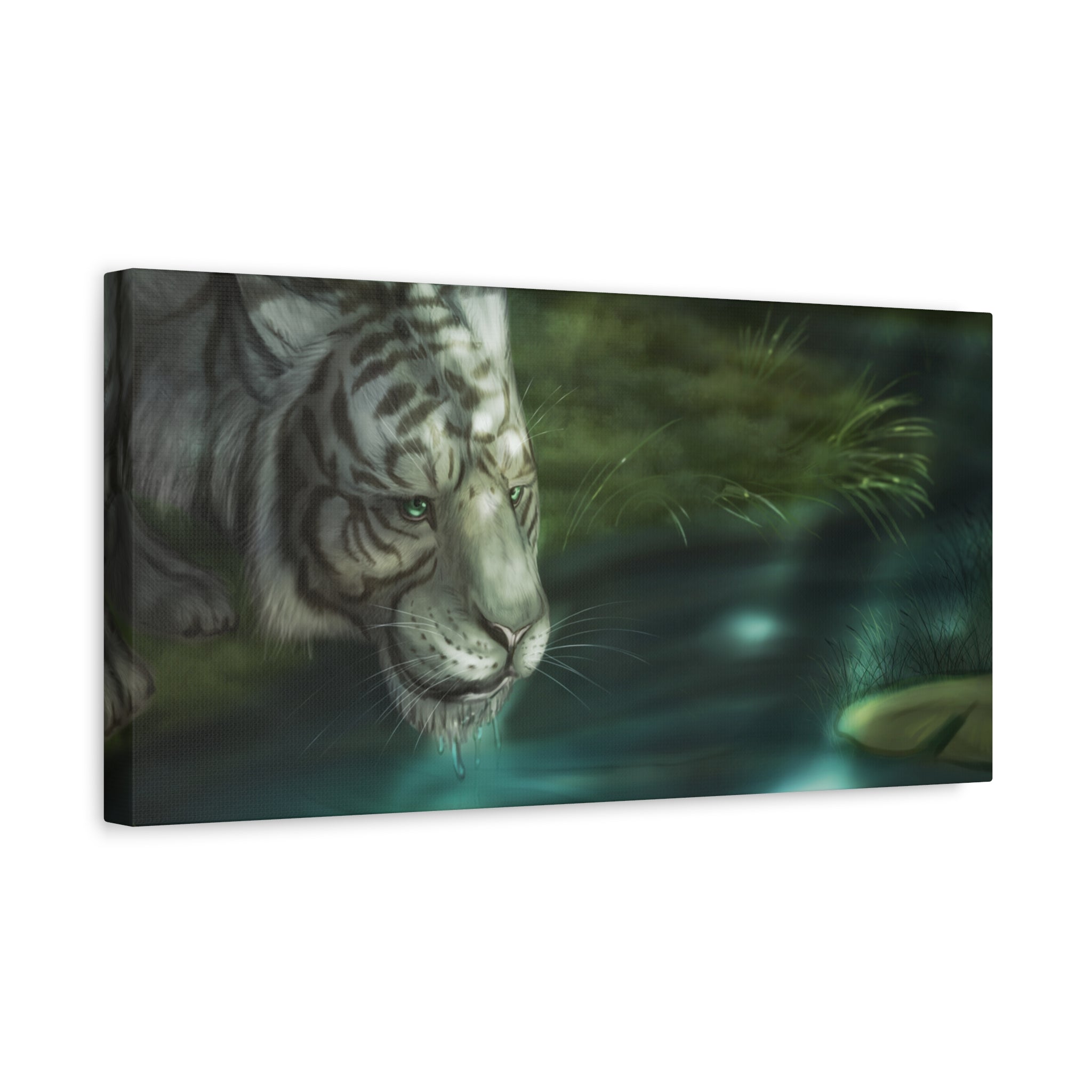 WaterTiger Canvas, Stretched, 1.25"