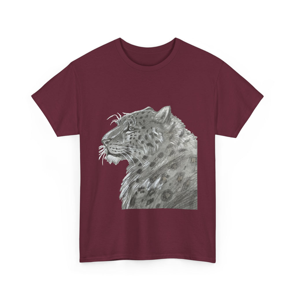 Leopard BW Heavy Cotton Tee