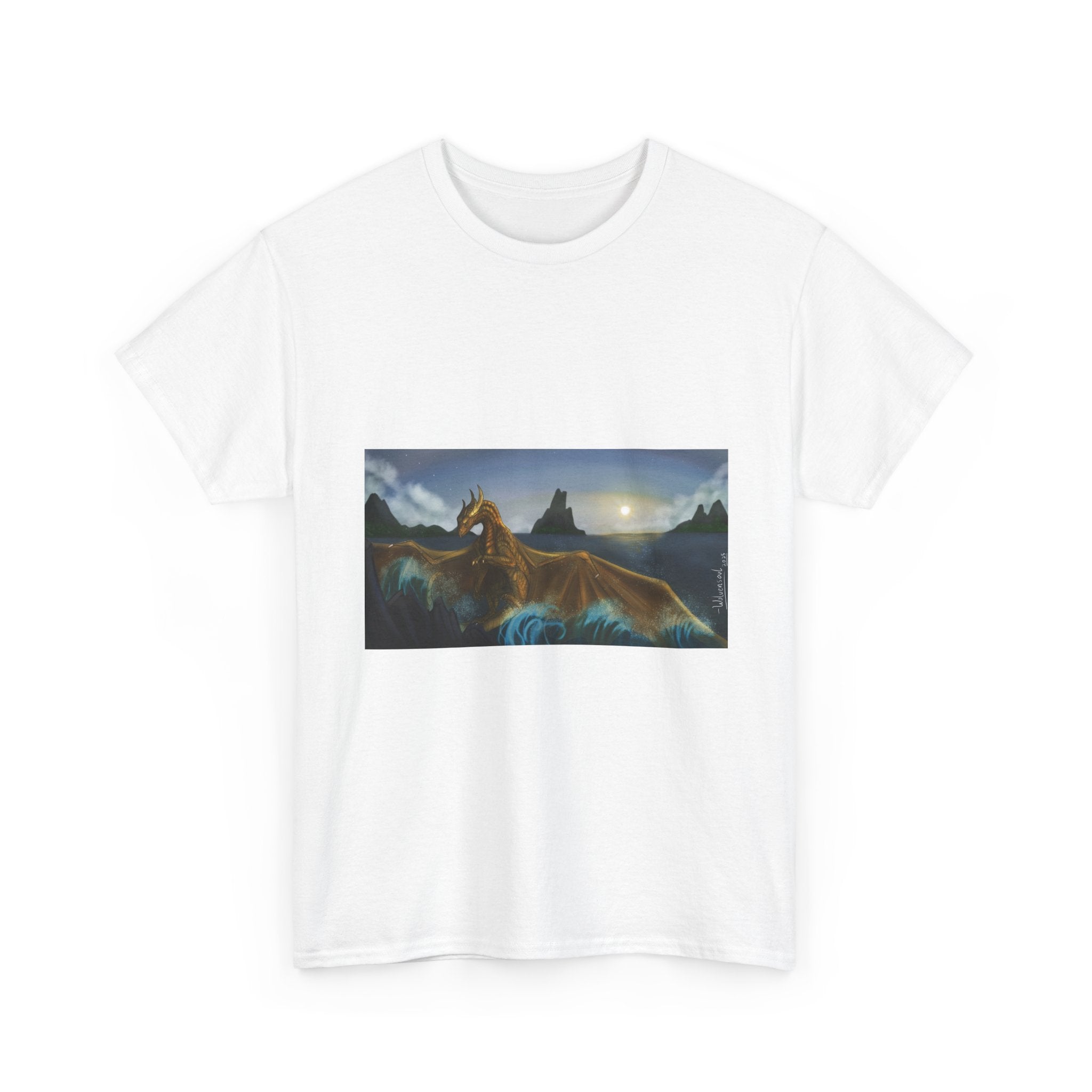 Water Dragon Heavy Cotton Tee