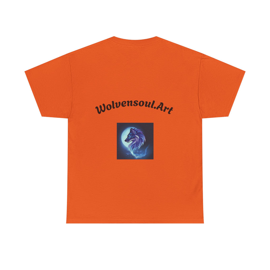 Stained Glass Phoenix Heavy Cotton Tee