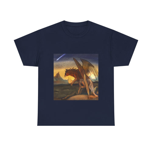 Cliff Gryphon  heavy Unisex Adult Cotton Tee