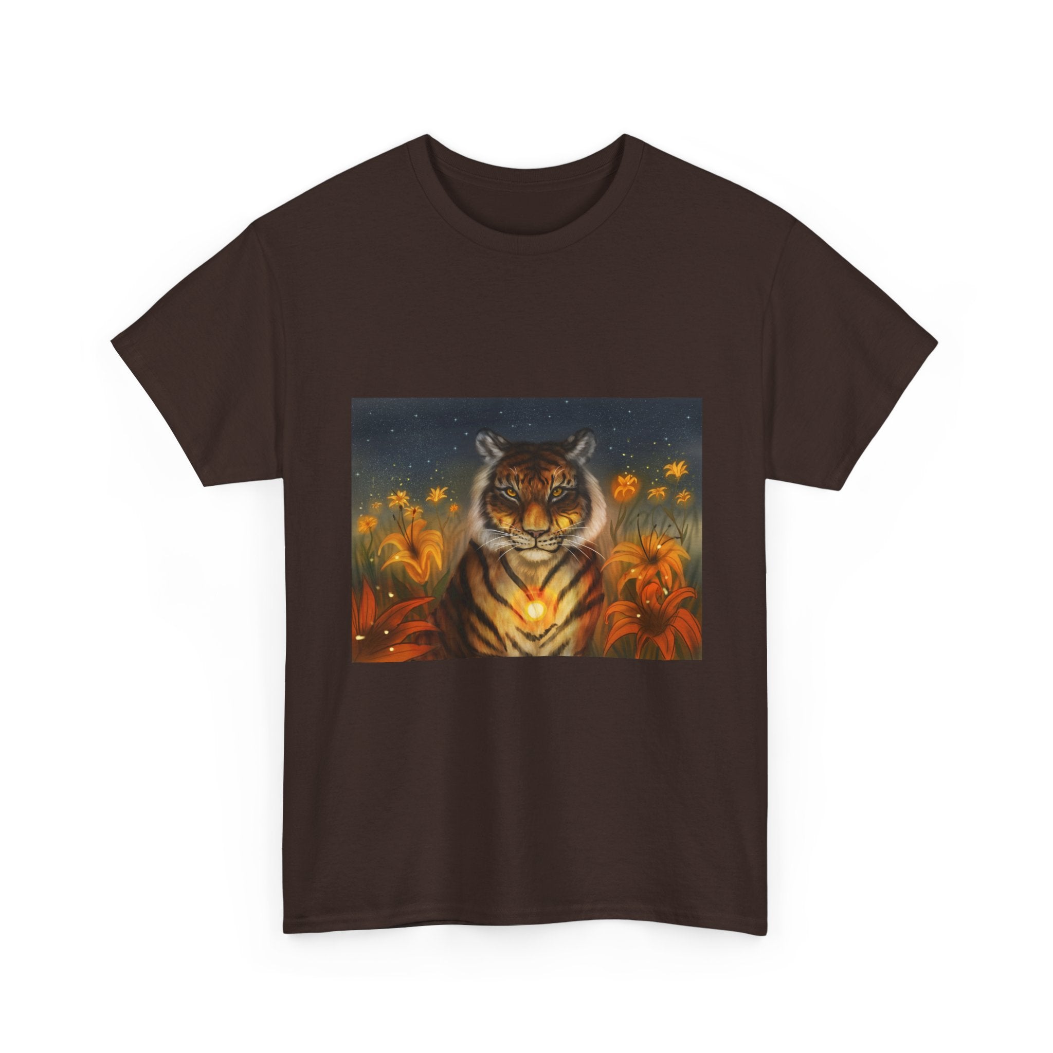Tiger Lilies heavy Cotton Tee