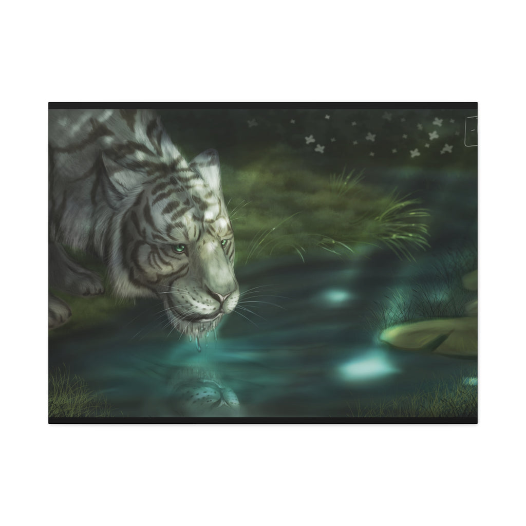 WaterTiger Canvas, Stretched, 1.25"