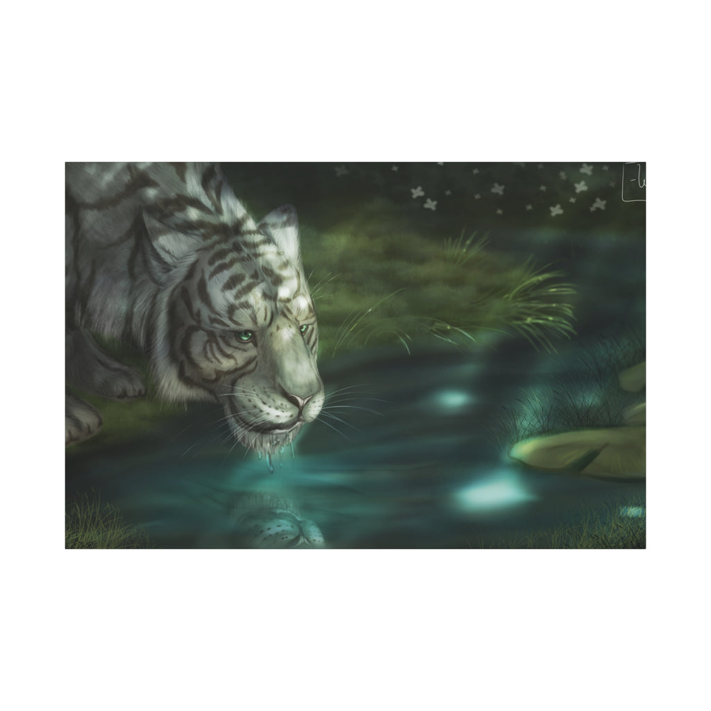 WaterTiger Canvas, Stretched, 1.25"