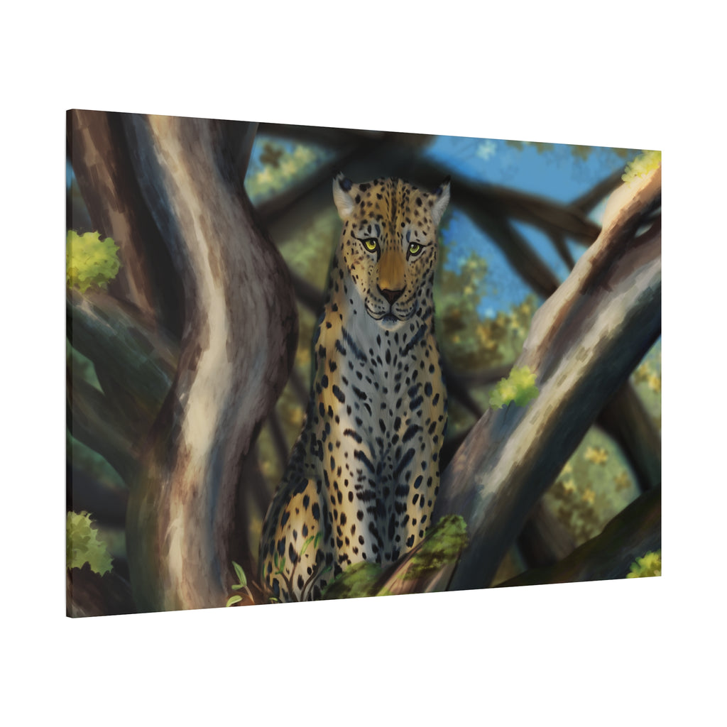 Cheetah Matte Canvas, Stretched, 1.25"