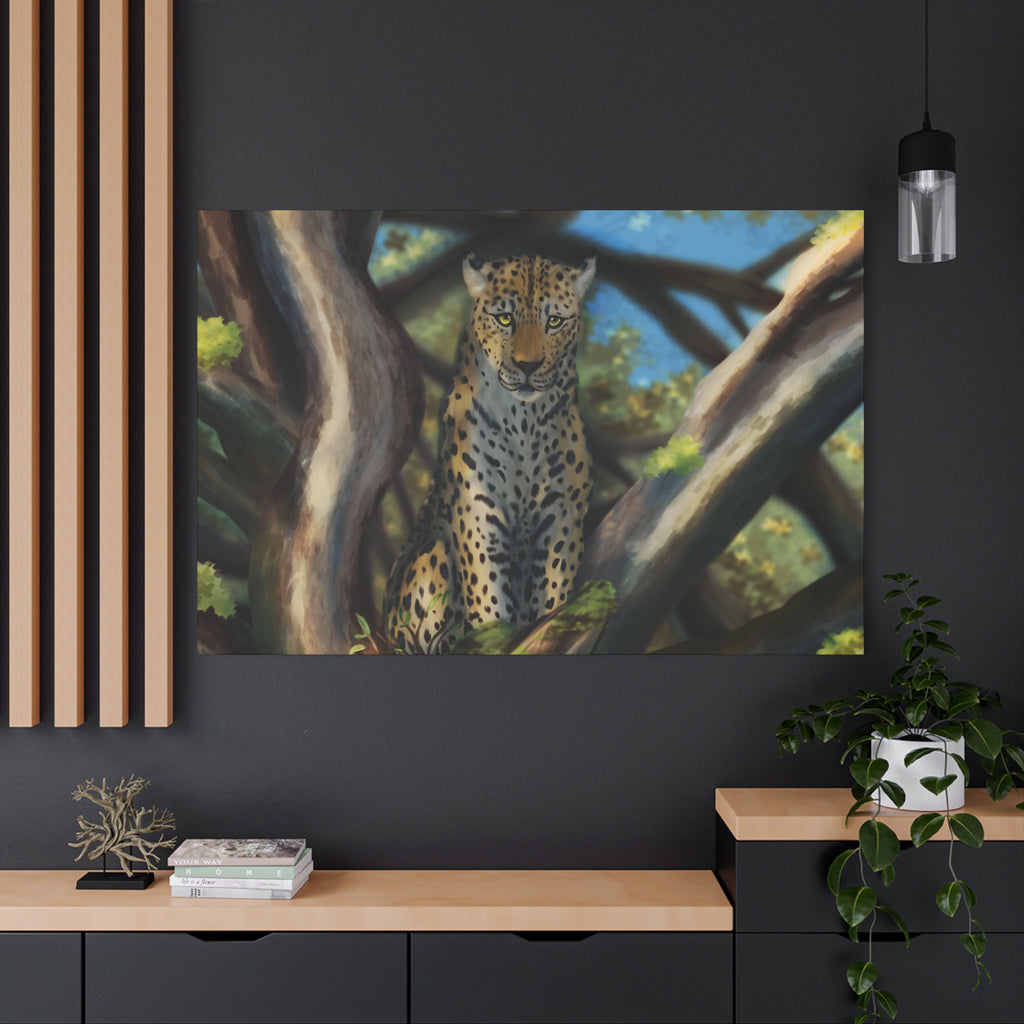 Cheetah Matte Canvas, Stretched, 1.25"