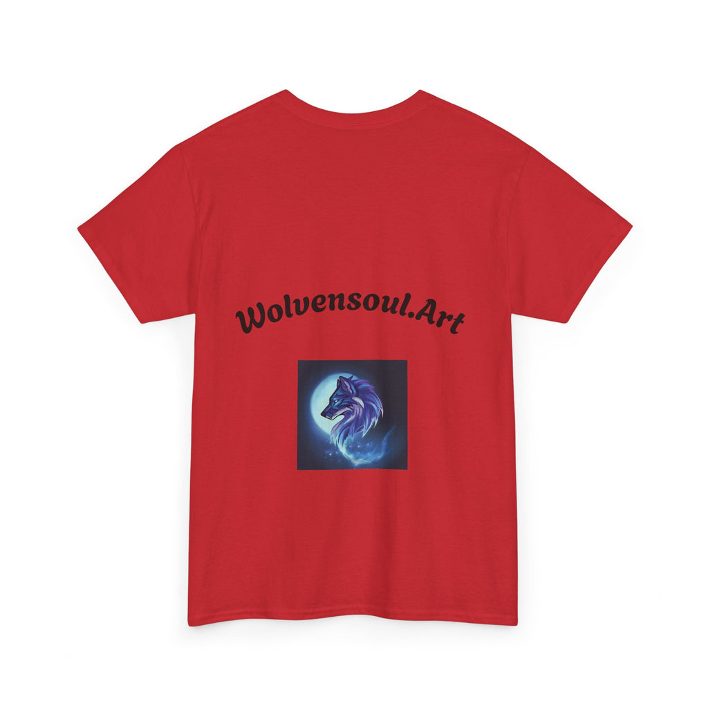 Stained Glass Phoenix Heavy Cotton Tee