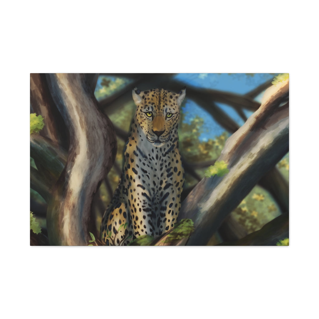 Cheetah Matte Canvas, Stretched, 1.25"