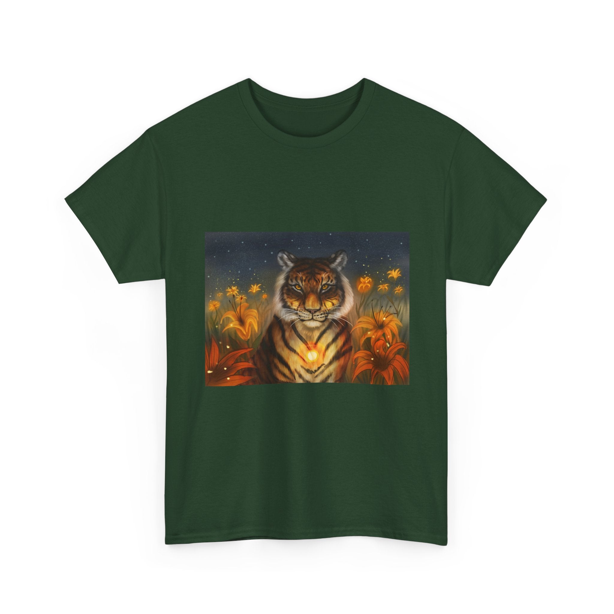 Tiger Lilies heavy Cotton Tee