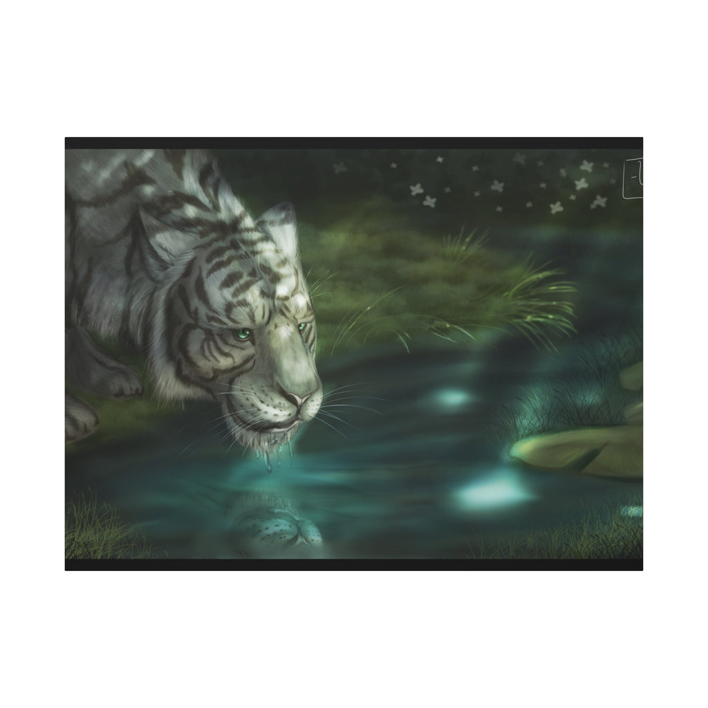 WaterTiger Canvas, Stretched, 1.25"