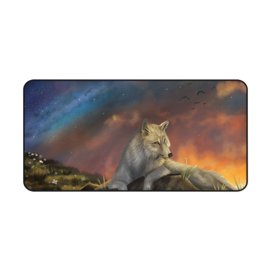 SKY Wolf 16x32 Desk Mat