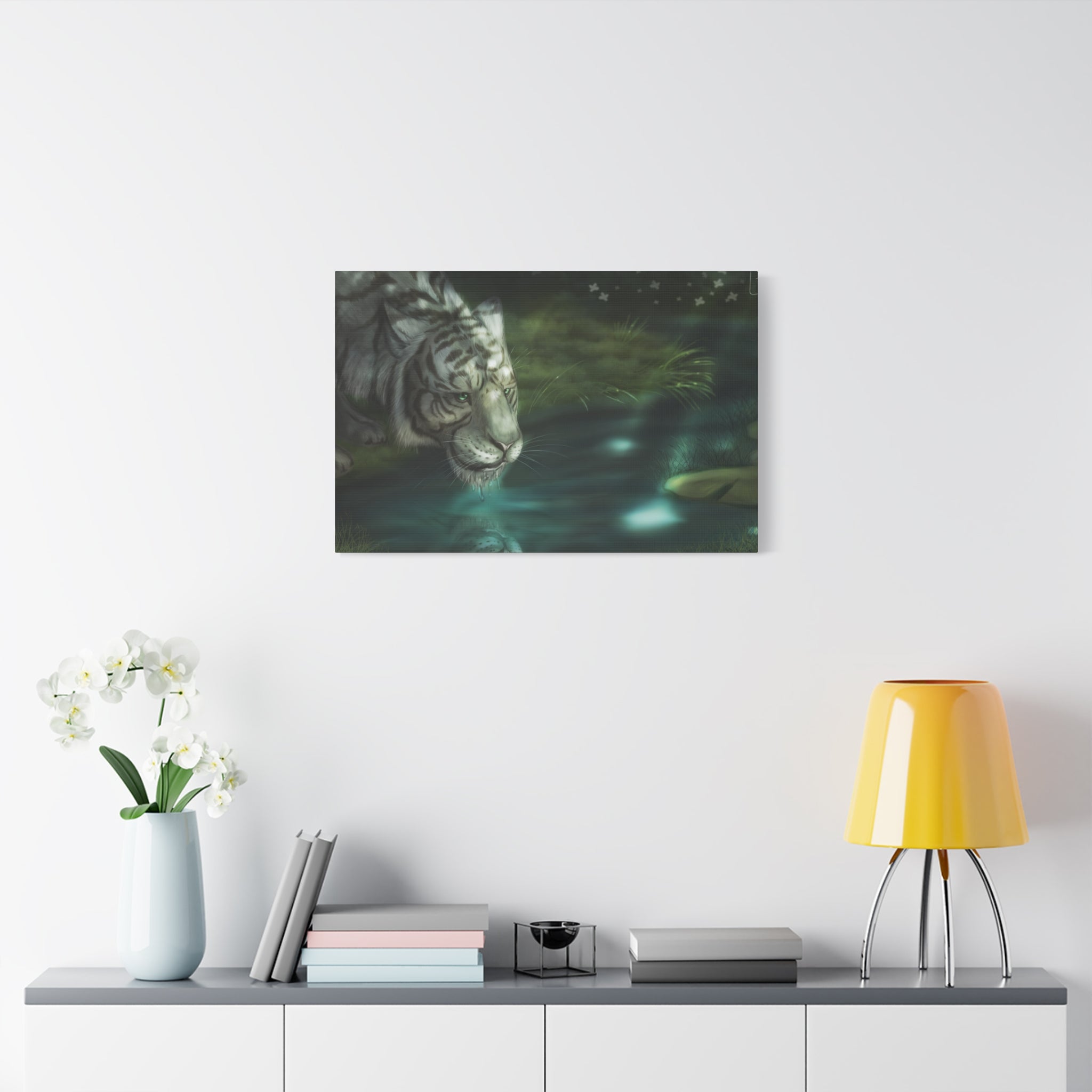 WaterTiger Canvas, Stretched, 1.25"