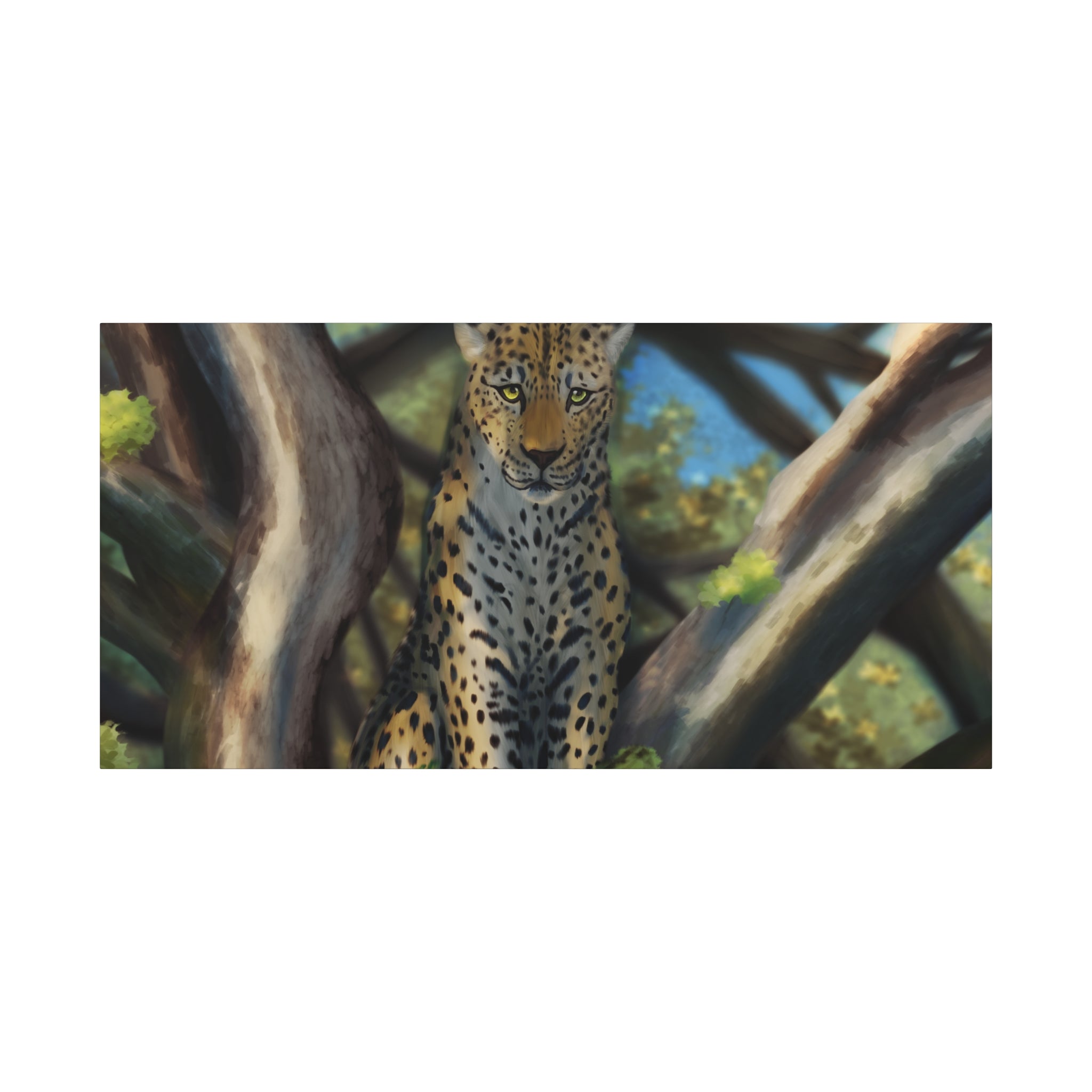 Cheetah Matte Canvas, Stretched, 1.25"