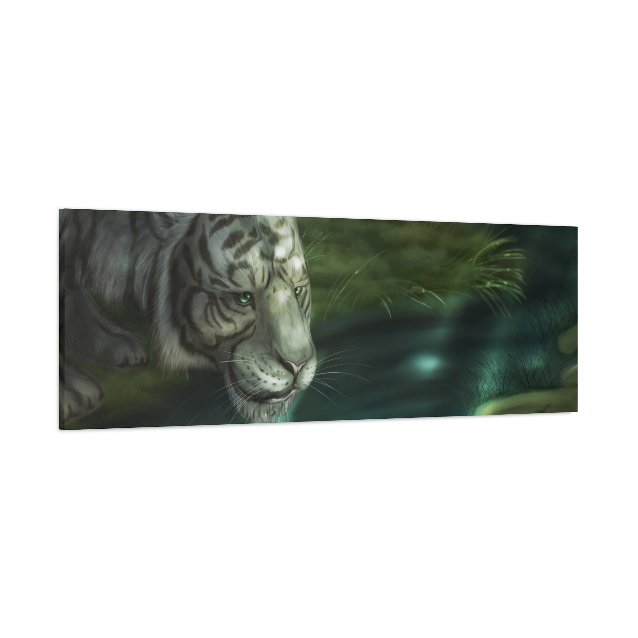 WaterTiger Canvas, Stretched, 1.25"